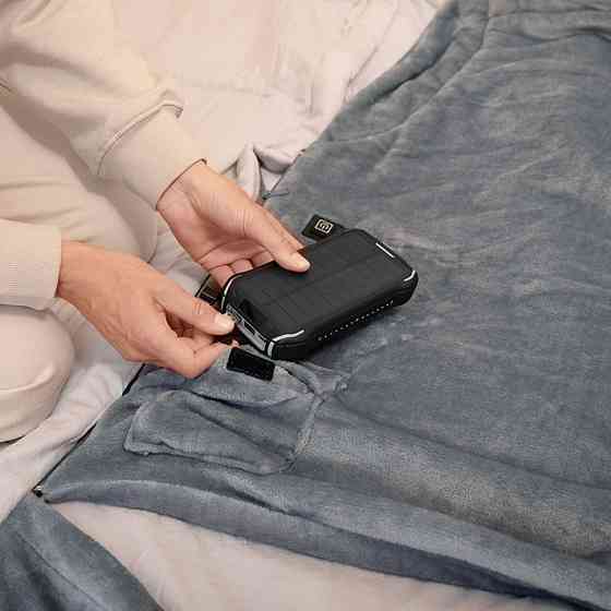 Спальний мішок з підігрівом Naturehike BE400 CNK2300SD021 Лівий (220х80см) Сірий Вінниця