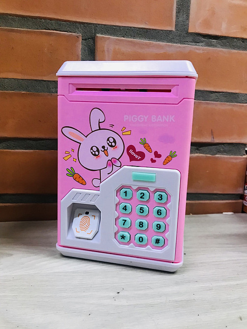 Скарбничка Музична "Заяц", рожевий EL 510-15 (36 шт./ясть) Одеса - фото 1