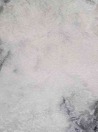 Шпалери вінілові на флізеліні гарячого тиснення DU&KA 1.06х10 вензель основа під штукатурку сірі коричневі Київ