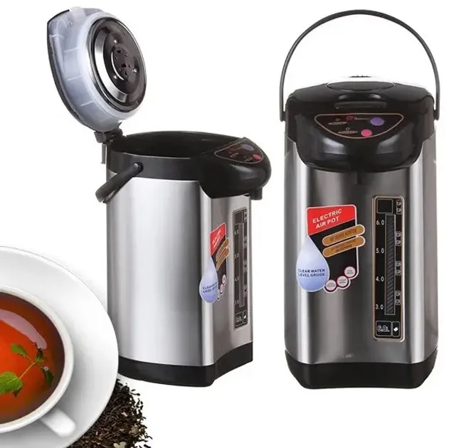 Електричний термопот Domotec MS-6000 6 л, 800 Вт з автонасосом і підтримкою температури води Одеса - фото 3