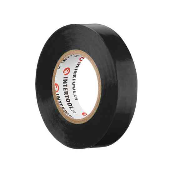 Стрічка ізоляційна 0.15мм*17мм*20м чорна INTERTOOL IT-0021 Киев