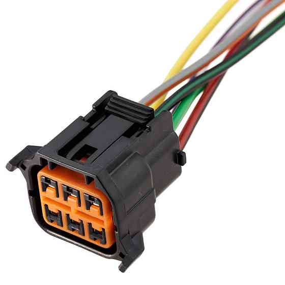 Роз'єм конектор с проводом, 6-кон., HP066-06021, KUM Корея універс., Освітлення, Hyundai, Kia Київ