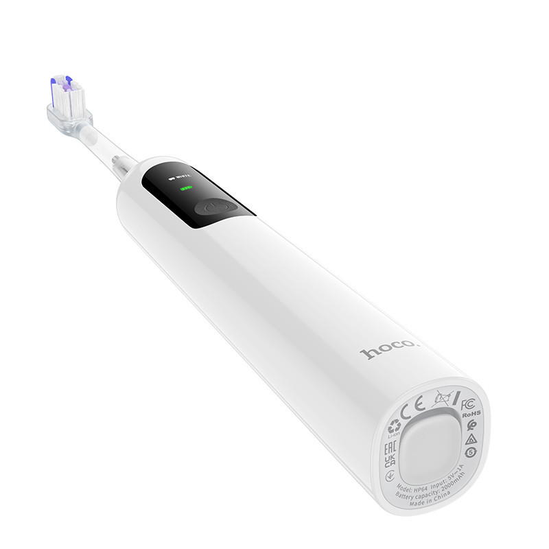 Електрична зубна щітка HOCO HP64 Acoustic wave electric toothbrush White Одеса - фото 7