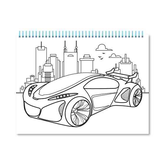 Дитяча розмальовка з олівцями "Coloring fun" НТ-39-02, 24 аркуши Вінниця