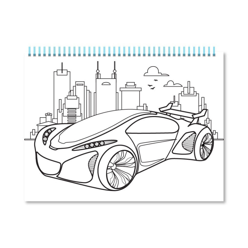 Дитяча розмальовка з олівцями "Coloring fun" НТ-39-02, 24 аркуши Вінниця - фото 2