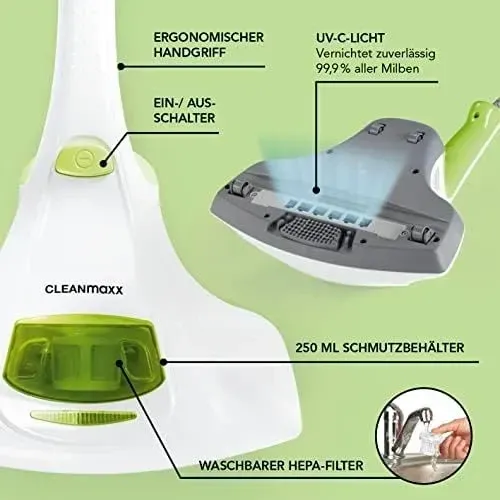 Пилосос CLEANmaxx від клопів і шкідливих мікроорганізмів Дніпро - фото 4