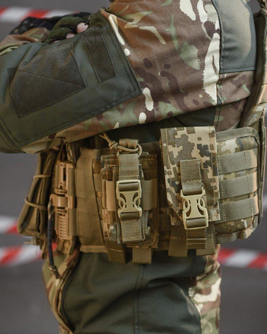 Плитоноска Nixon 4 точки скидання пікселів ВТ6044 Одеса - фото 6