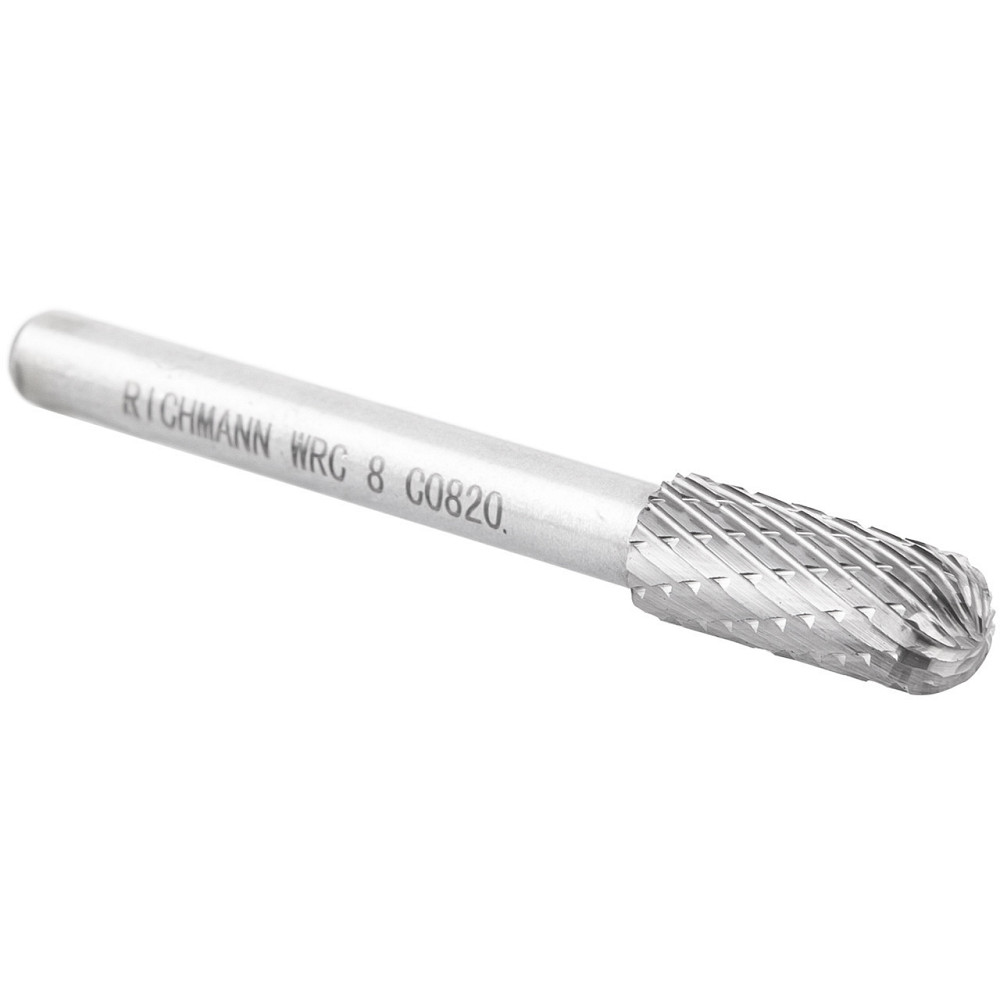 Борфреза по металу твердосплавна Richmann циліндрична заокруглена WRC 8 мм (C8911) Коломыя - изображение 4