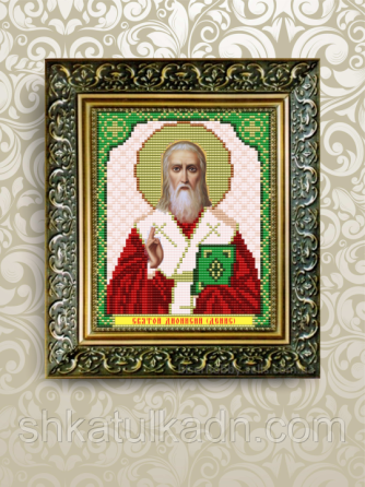 Схема для вишивки бісером іменна Діонісій Дніпро
