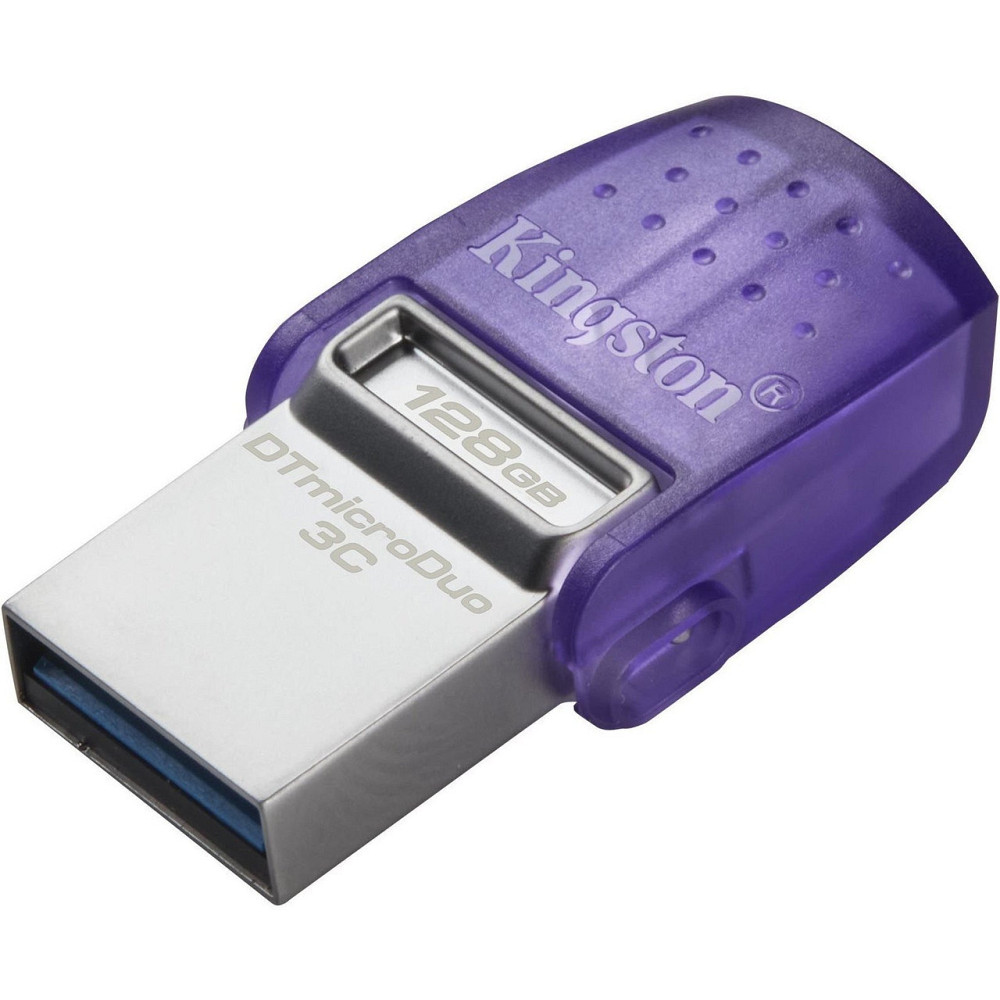 Флеш-накопичувач USB3.2 128GB Type-C Kingston DataTraveler microDuo 3C (DTDUO3CG3/128GB) Фіолетовий Харків - фото 2