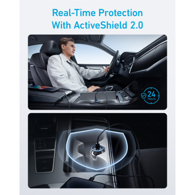 Зарядний пристрій Anker PowerDrive 323 30W PD + 22.5W USB-A Black (A2735G11) Вінниця - фото 6