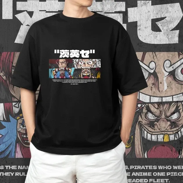 Футболка мужская с принтом Ван Пис Yonko Размер 48 Anime0278 Днепр - изображение 4