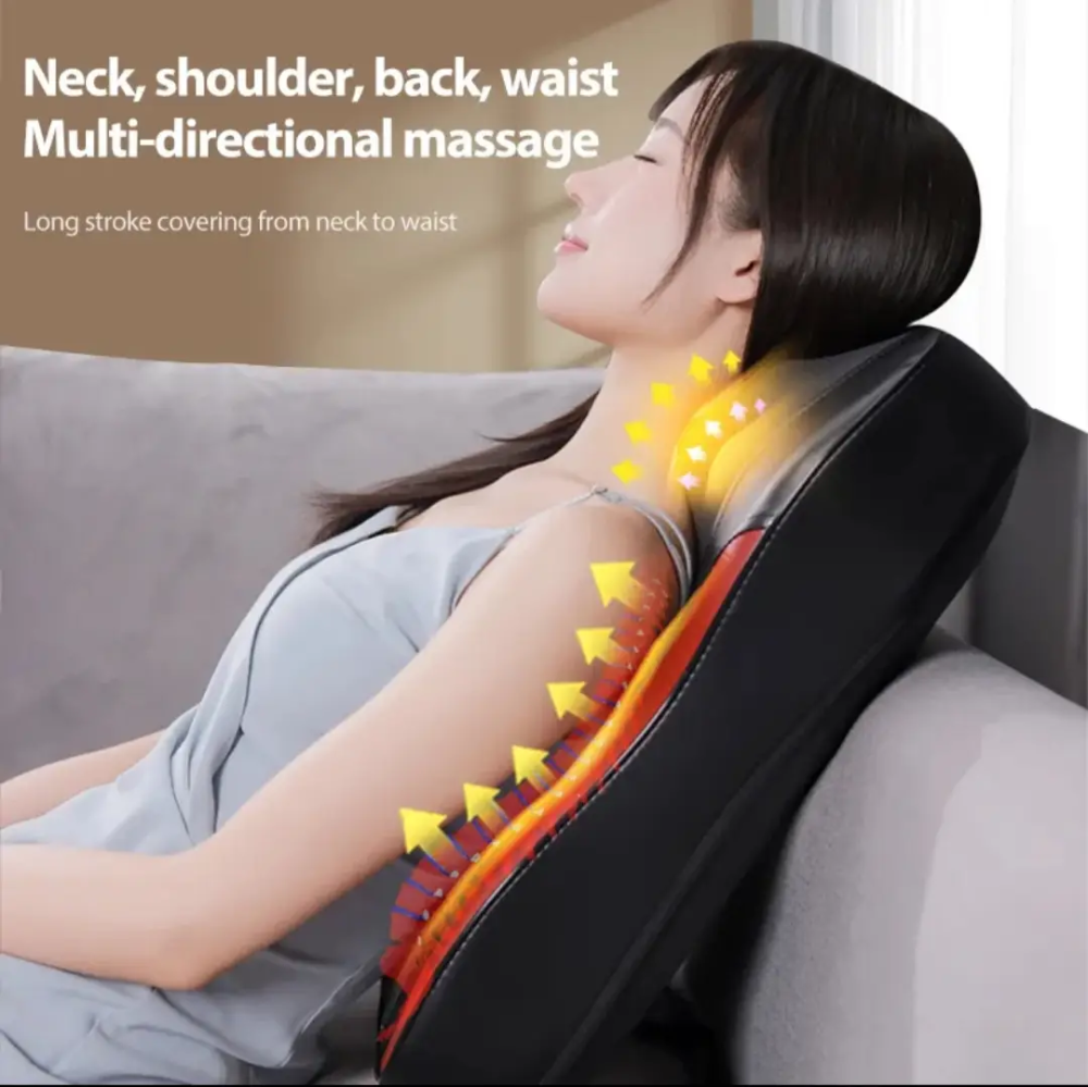 Массажная подушка Shiatsu-168 для шеи, спины, поясницы и тела Винница - изображение 3