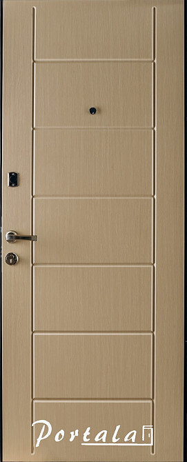 Двері квартирні, серія Елегант, модель Токіо, гнутий профіль, 2 контури ущільнення, 2 замку 850 Київ - фото 2