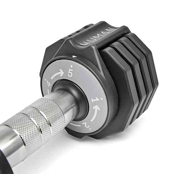 Гантелі розбірні сталеві HALF HUMAN, 2 х 5 кг Київ