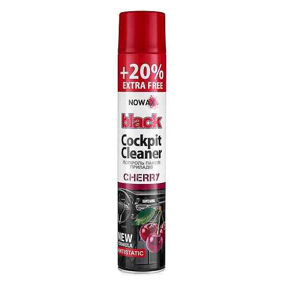 Поліроль для панелі приладів Nowax Cockpit Cleaner Spray Вишня, 750мл Львів