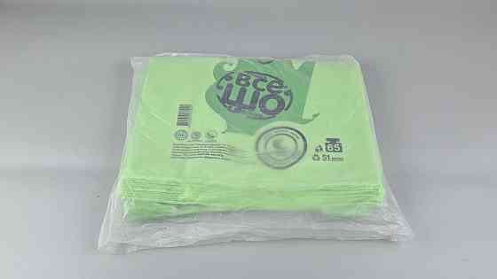 Пакет майка полиэтиленовая 34*58 ПАКУНЧИК ЗЕЛЕНЫЙ (51мик)  (100 шт) Харьков