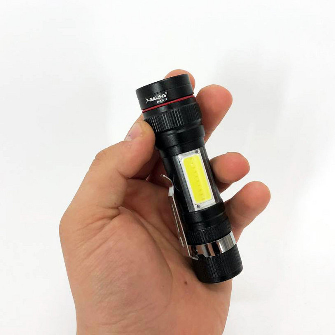 LED ліхтар переносний акумуляторний ліхтар Bailong, Ліхтарик світлодіодний для туриста TF-93 Київ - фото 4