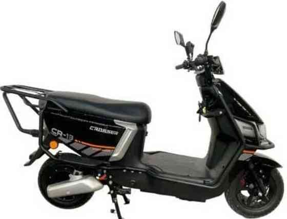 Электроскутер Crosser CR-13 (2000W 72V 24Ah) Графеновые акб - Черный. Харьков