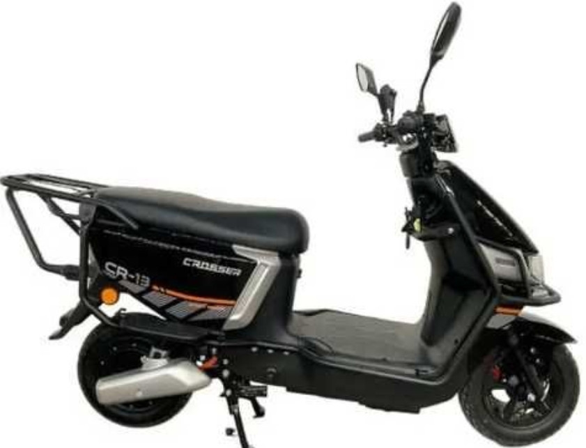 Електроскутер Crosser CR-13 (2000W 72V 24Ah) Графенові акб - Чорний. Харків - фото 1