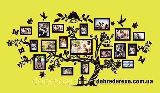 Родовое дерево на 18 фотографий / Семейное дерево Вижница
