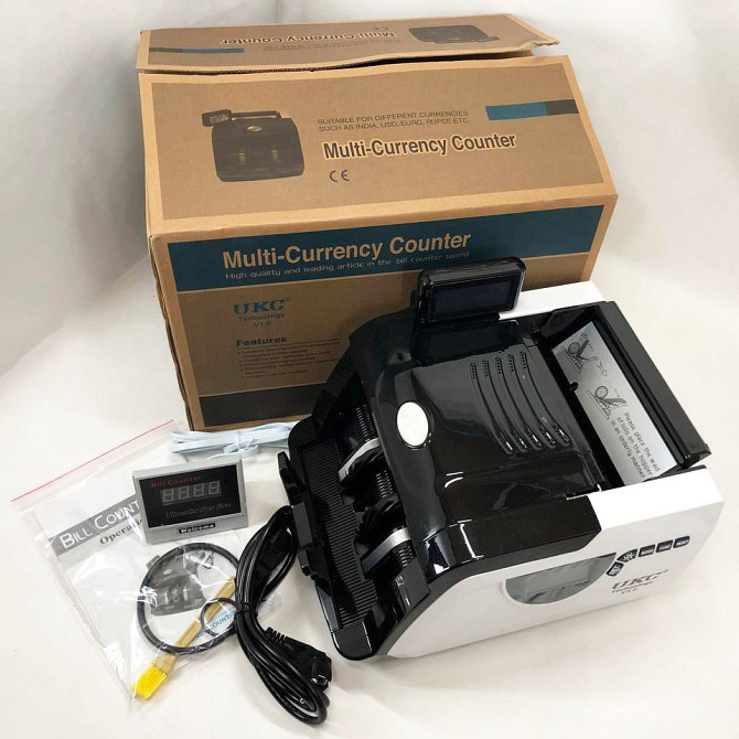 Рахункові машини Bill Counter GR-6200, Машинка для перевірки доларів, Гарна лічильна машина PI-360 для грошей Київ - фото 10