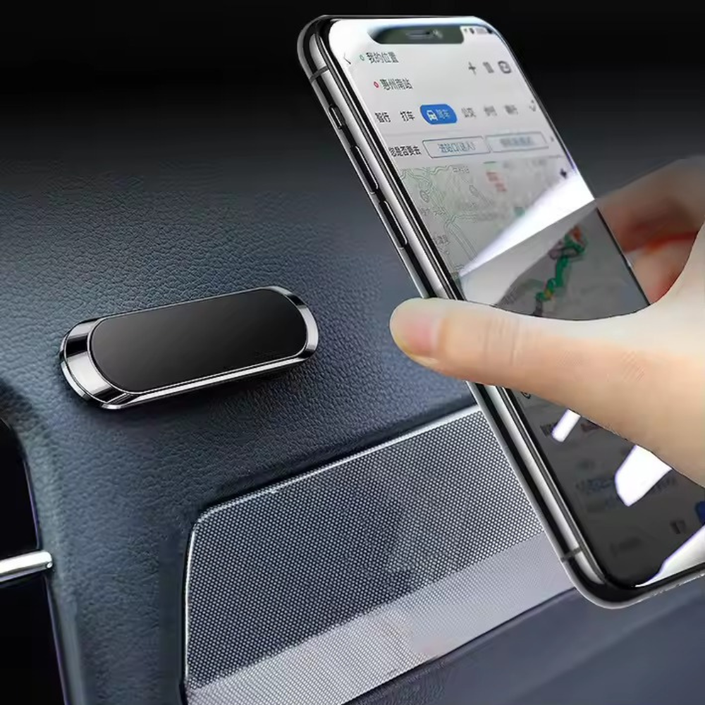 Тримач магнітний для телефону на липучці на панель в автомобіль, універсальний з силіконовою накладкою Кам'янець-Подільський - фото 9