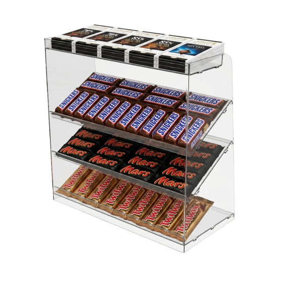 Підставка вітрина EKOSTAR 4 полиці 400х200х400 Київ