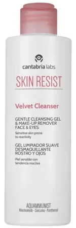 Оксамитовий гель для очищення чутливої ​​шкіри SKIN RESIST VELVET CLEANSER CANTABRIA, 200 мл Дніпро
