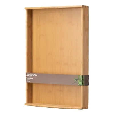 Поднос Ardesto Midori, 38х26х7см, бамбук, прямокутна (AR1438BM) Винница