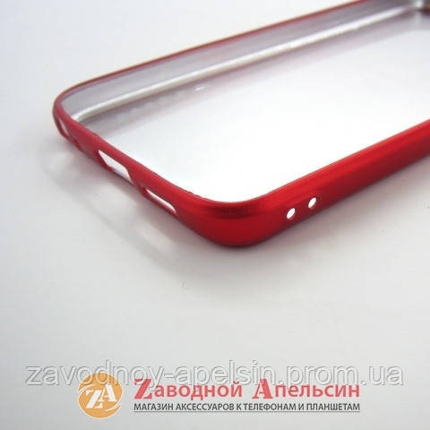 Meizu U20 чехол сииконовый soft touch (красный) Одесса - изображение 2