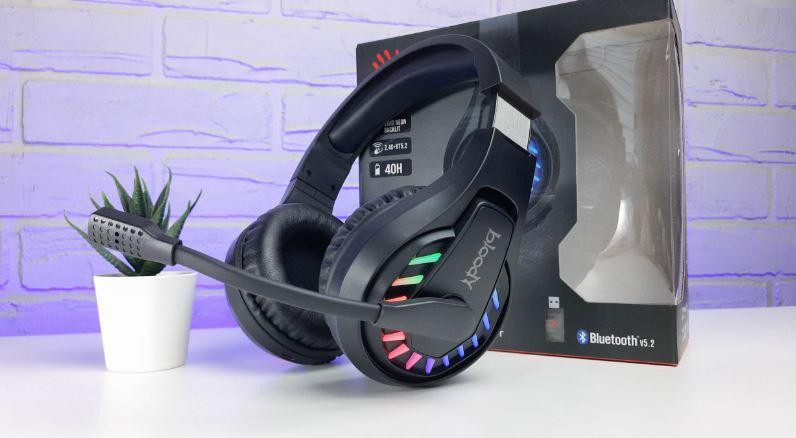 Bluetooth-гарнітура A4Tech Bloody GR230 Black Чорний Харків - фото 6