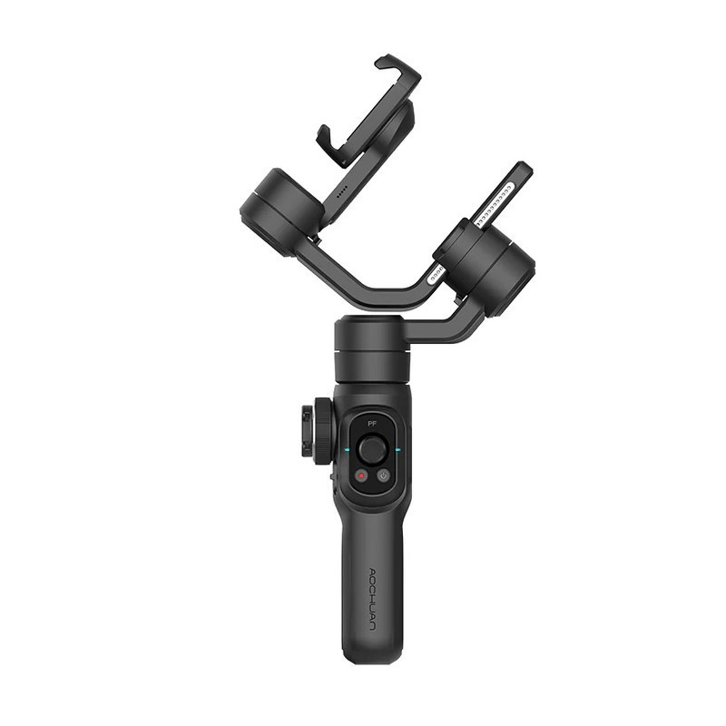 Триосьовий стабілізатор AOCHUAN Professional Gimbal Stabilizer for Smartphone SMART S2 Чорний Київ - фото 6