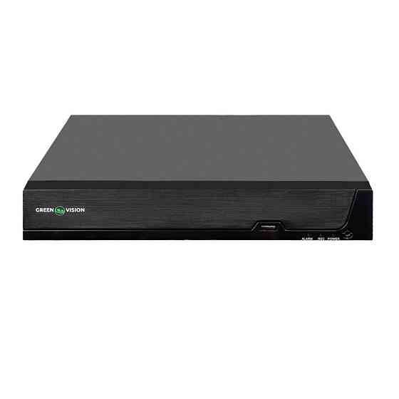 IP відеореєстратор 10-канальний 8MP NVR GreenVision GV-N-S024/08 (8POE) (Lite) Київ