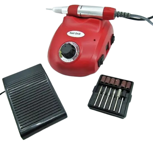 Фрезер для маникюра и педикюра Nail Master (45000 оборотов , 65 вт) красный Киев