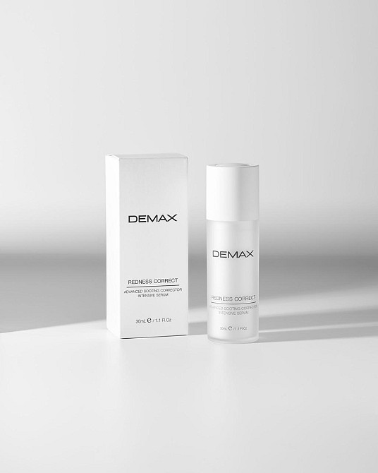 Сироватка-коректор для сухої, чутливої та куперозної шкіри Anti-Redness serum IntensiveRefine  Demax 30 мл Дніпро - фото 1