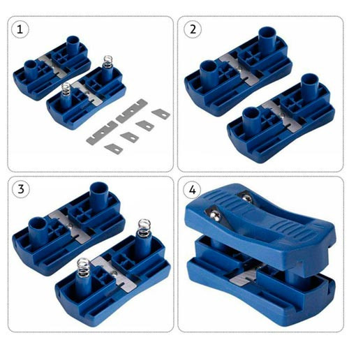 Обрізувач кромки повздовжній ручний, деревооброблюючий тример, 2 леза Вінниця - фото 5