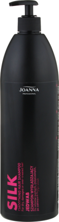 Розгладжуючий шампунь для волосся з шовком Joanna Professional Smoothing Shampoo With Silk 1000ml Львів - фото 1