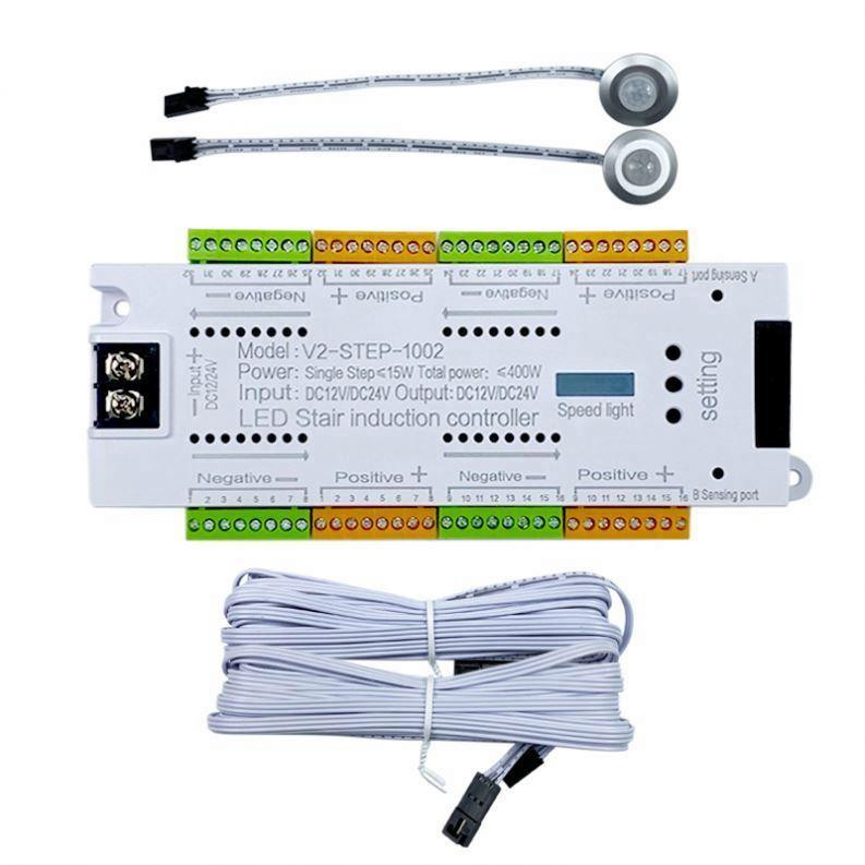 Інтерактивне підсвічування сходів з датчиками руху Київ - фото 9