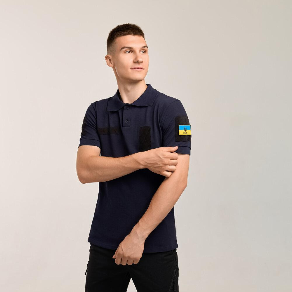 Легке тактичне літнє чоловіче наві поло Pobedov Royal Військове Київ - фото 6