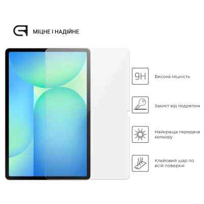 Скло захисне Armorstandart Glass.CR Samsung Tab S10 FE+ (SM-X620/X626) Clear (ARM85349) Вінниця