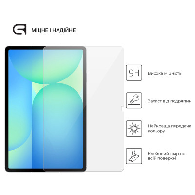 Скло захисне Armorstandart Glass.CR Samsung Tab S10 FE+ (SM-X620/X626) Clear (ARM85349) Вінниця - фото 2