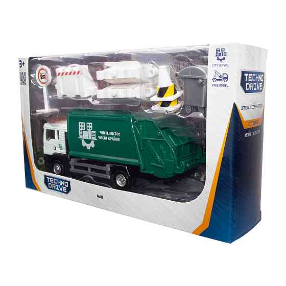 Ігровий набір – Сміттєвоз Man (з аксес.) Дніпро