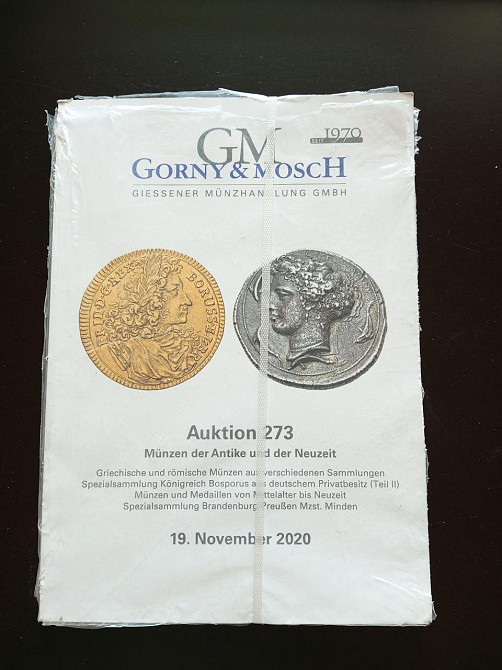 Каталог Аукційний. Gorny & moscH 273 Полтава - фото 1