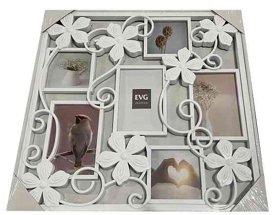 Мультирамка EVG INNO ZB-6-4343 WHITE COLLAGE 6 (6884592) Киев