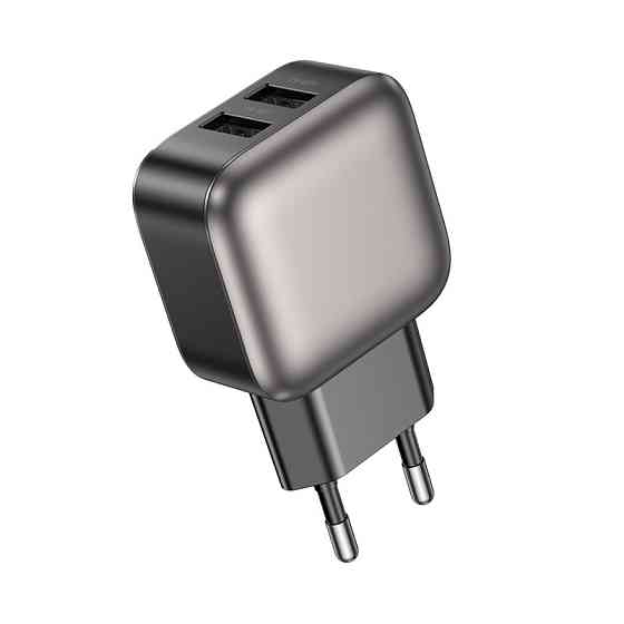 Сетевое зарядное устройство BOROFONE BAS51A Absolute dual-port charger Black Одесса