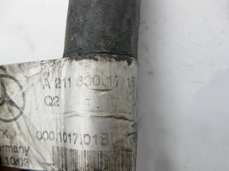 Mercedes-Benz  A2118301715 Трубка кондиціонера від компресора до конденсатора для двигуна OM648 R6 3.2 cdi E-Class W211 S211 Одеса - фото 5