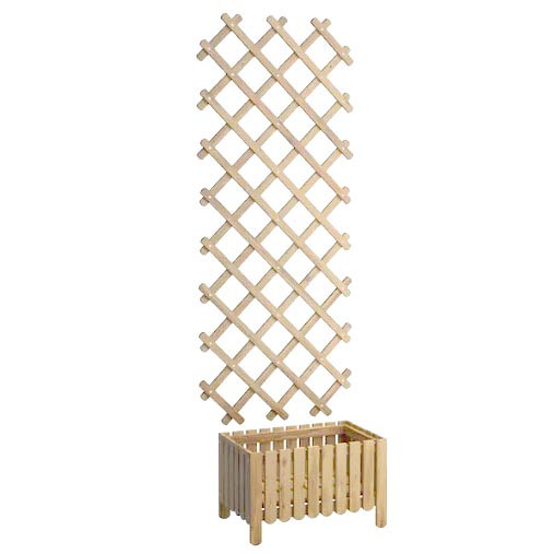 Кашпо со шпалерой 