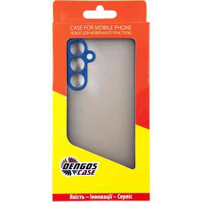 Чохол до мобільного телефона Dengos Matte Samsung Galaxy M55 5G (Blue) (DG-TPU-MATT-159) Вінниця