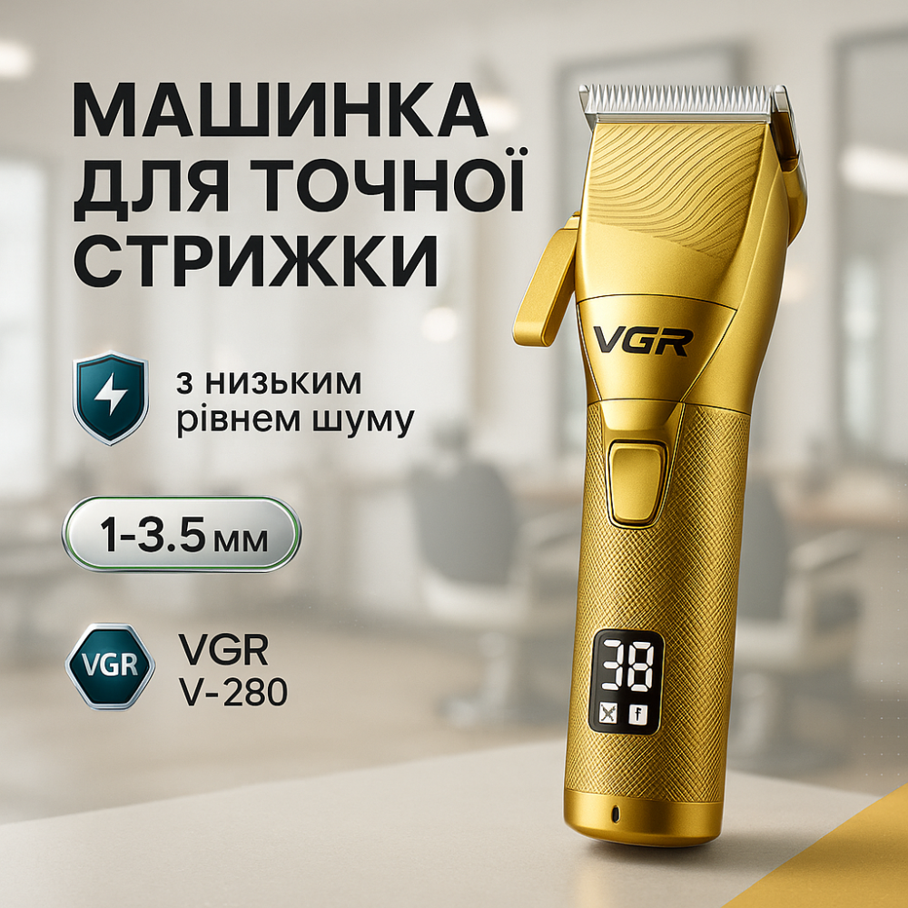 Триммер для волос портативный, Профессиональный беспроводной триммер для висков YJ-66 Львов - изображение 20